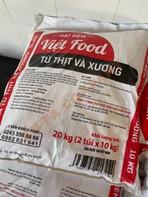 Hạt nêm gói lớn bao 20kg dành cho bếp ăn chuyên nghiệp