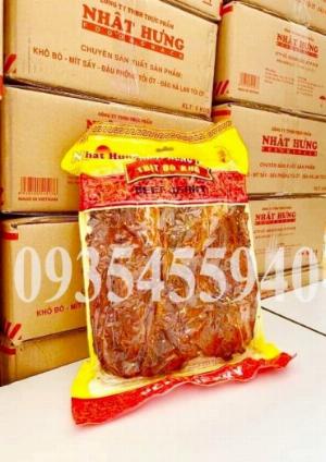Bò khô miếng 500g Nhật Hưng