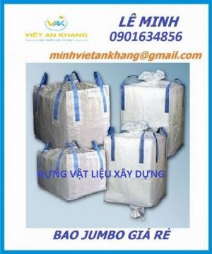Bao jumbo 1 tấn, bao jumbo 1 tấn mới sử dụng 1 lần bao cũ giá mới, Cung Cấp bao jumbo cũ 1 tấn thanh lý