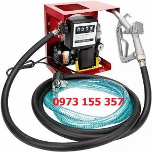 Máy bơm dầu NP8020-AC 220V,bộ bơm xăng dầu kèm đồng hồ NP8020,bơm diesel NP8020