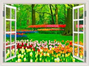 Tranh gạch 3d phong thủy phòng khách đẹp - GFS21