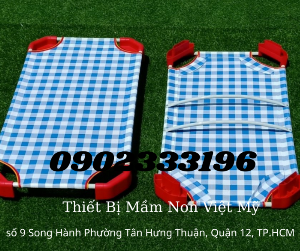 Mua giường lưới cho bé Phân phối sỉ giường mầm non Thiết bị mầm non Việt Mỹ