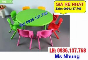 Bàn ghế mẫu giáo giá rẻ nhất tại Bến Tre