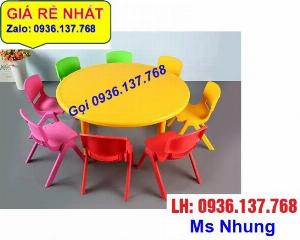 Chuyên bán bàn ghế nhựa mầm non bền đẹp