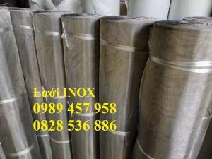 Bán lưới inox 15x15, 20x20, 30x30, Lưới đan inox 1ly2, Inox304 1,5ly ô 20x20