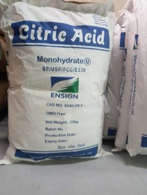 Acid Citric làm giảm pH môi trường nhanh chóng