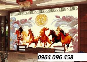 Tranh gạch 3d mã đáo thành công - NBV32