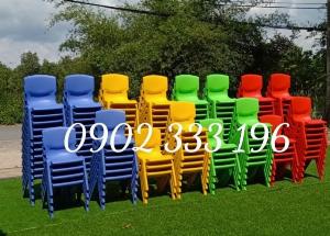 Ghế mầm non bằng nhựa LLDPE nguyên sinh nhập khẩu sỉ lẻ giao nhanh