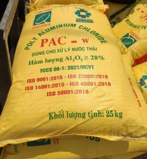 Poly Aluminium Chloride - PAC - Bao 25kg xuất xứ Trung Quốc - Hàng có sẵn
