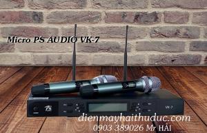 Micro không dây PS Audio VK-7 New Model âm thanh chuẩn - hát rất hay