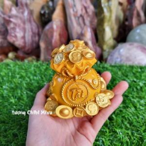 Túi vàng chữ TÀI - Chiêu Tài may mắn - mẫu túi màu vàng