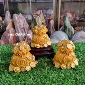Túi vàng chữ TÀI - Chiêu Tài may mắn - mẫu túi màu vàng