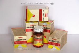 Combo 5 hộp Thực phẩm chức năng Fucoimaitake (Fucoidan và nấm Maitake) 60 viên/hộp nhập khẩu từ Mỹ