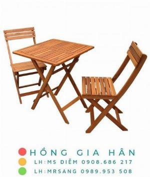 Bàn ghế cafe, trà sữa, quán ăn Tp.HCM Hồng Gia Hân B0705