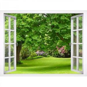 Tranh gạch 3d cửa sổ - 239GX