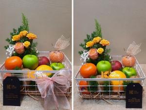 Đặt Giỏ hoa quả chúc mừng ngày 20 - 10 tặng người thương - FSNK366 - Giao tận nơi - Gọi: 0373 600 600 (24/24) - Ảnh: 2