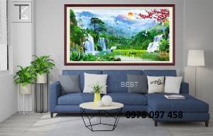 Gạch tranh đẹp - phong cảnh thiên nhiên