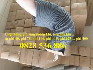 Ống dẫn khí D300, Ống thông khí D220, Ống bố vải D90, Ống nhựa D150, Ống hút D200