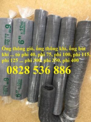 Ống thông khí phi 200, Ống thông gió D200, Ống thoát khí D300, D350, Ống gió vải D400