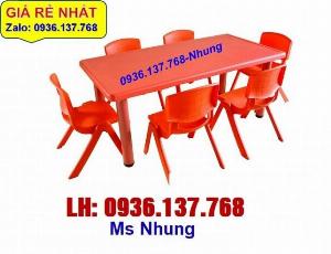 Nơi bán bàn ghế nhựa đúc mầm non