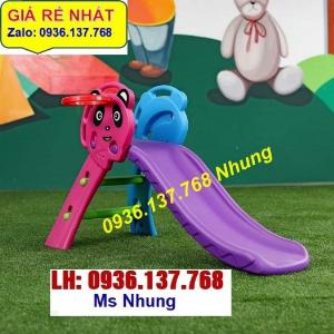Cầu trượt mầm non giá rẻ, cầu trượt ngoài trời cao cấp, cầu trượt liên hoàn