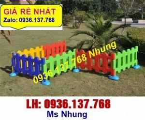 Hàng rào nhựa giá rẻ, hàng rào bằng nhựa cao cấp