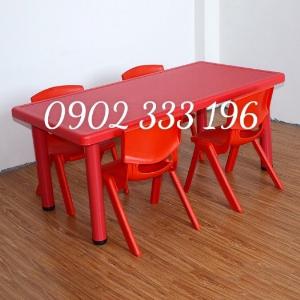Bàn Mầm Non Hình Chữ Nhật Giá Rẻ Tại TPHCM