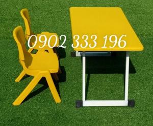 Bộ Bàn Ghế Mầm Non Chân Gấp Cho Trường Mầm Giá Tốt