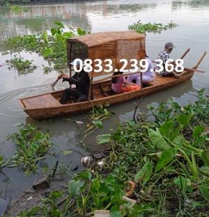Thuyền gỗ câu cá, Thuyền gỗ chụp ảnh, Thuyền gỗ trang trí
