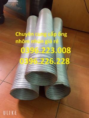 Địa chỉ mua ống nhôm nhún phi 300 ,dùng hút khí nóng cho bếp nướng, thông gió cho tòa nhà