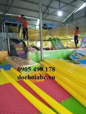 Ống xốp bọc cột khu vui chơi Chất lượng cao