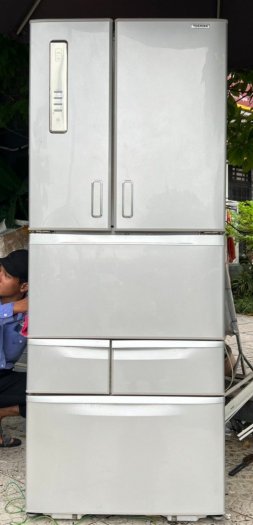 Tủ lạnh 6 cánh TOSHIBA GR-D47F date 2011 còn rất đẹp