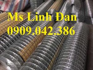 Lưới hàn mạ kẽm ô vuông khổ 1m, khổ 1.2m,