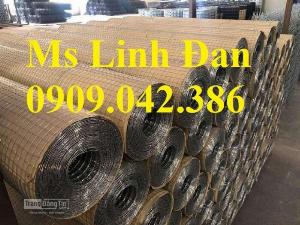 Lưới hàn mạ kẽm ô vuông khổ 1m, khổ 1.2m,