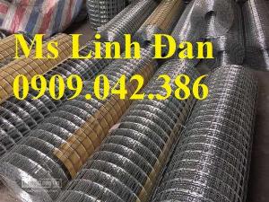 Lưới hàn mạ kẽm ô vuông khổ 1m, khổ 1.2m,