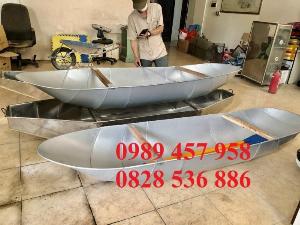Thuyền chèo tay giá rẻ cho 2 người, thuyền inox 2m, Thuyền tôn chèo tay