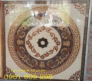 Gạch thảm hoa đỏ - thảm trang trí