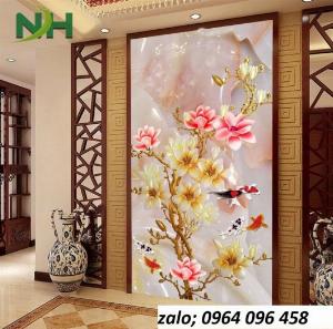 Tranh gạch 3d ốp tường cầu thang - HSA11