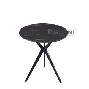 Bàn trà bàn sofa góc mặt đá chân sắt sơn tĩnh điện nhập khẩu TS0959-05E