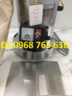 Máy xay tam thất, trầm hương, đương quy, thuốc bắc siêu mịn dạng 6 búa đập