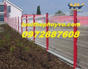 Lưới hàng rào mạ kẽm, hàng rào thép, lưới thép hàng rào tại Long An