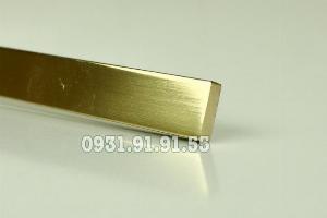 Nẹp La đồng - T đồng ốp sàn trang trí - La đồng trang trí viền cửa - La đồng ốp tường