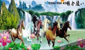 Tranh gạch men 3d phong thủy tuổi dần - KAZ111