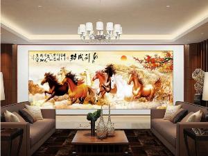 Tranh gạch men 3d phong thủy tuổi dần - KAZ111