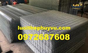 Hàng rào lưới thép, hàng rào công ty, hàng rào mạ kẽm đẹp dây 4 ly, 5ly, 6ly