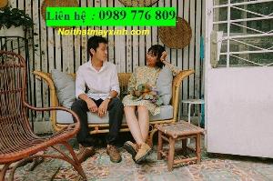 Mẫu ghế xích đu mây thật đẹp