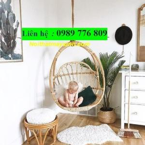 Mẫu ghế xích đu mây thật đẹp