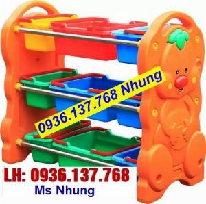 Chuyên cung cấp kệ mầm non, cung cấp kệ nhựa trẻ em
