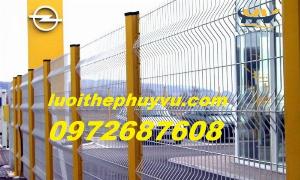 Hàng rào lưới thép mạ kẽm, hàng rào mạ kẽm nhúng nóng D5 A50*200