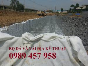 Nhà máy sản xuất Rọ đá mạ kẽm 1x1x2m, Rọ thép bọc chống sạt lở 2x1x0,5m